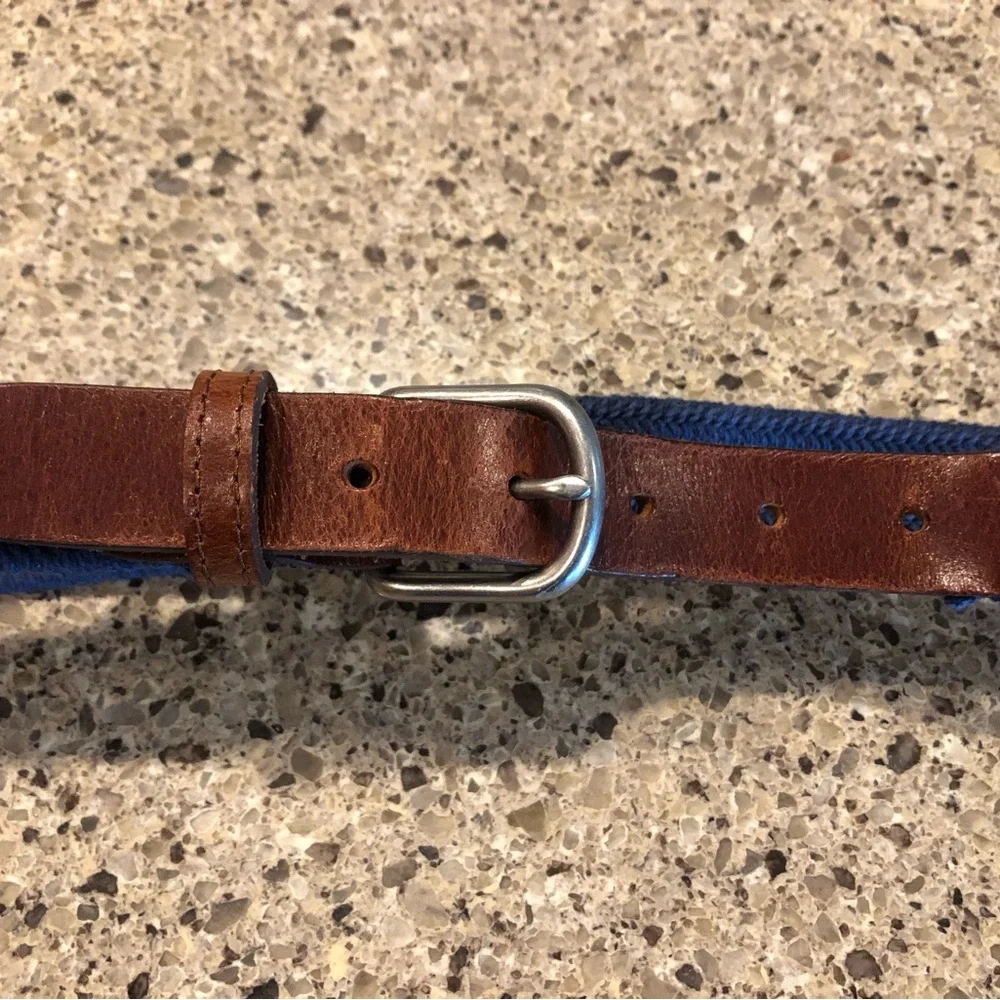 Crewcuts navy blue belt